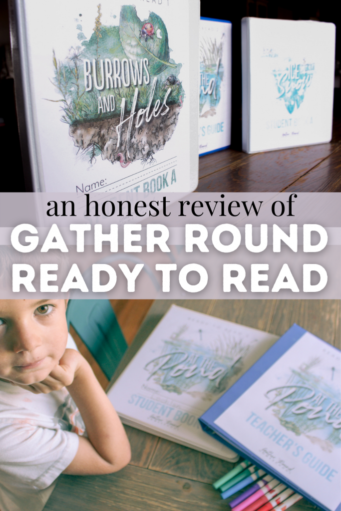 an honest review of gather round ready to read pin image