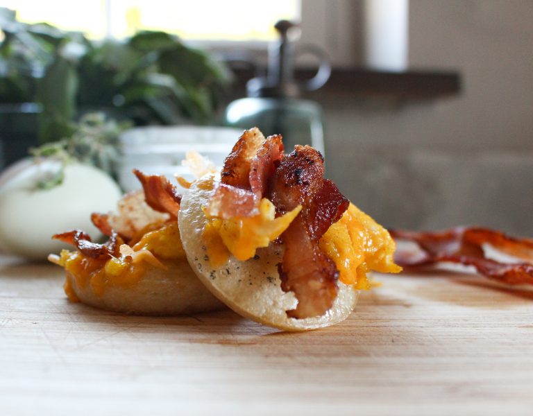 Mini Sourdough Breakfast Pizza (Fully Fermented)